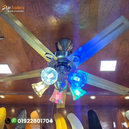 52" Inch Luxury 5 Blades Remote Control Fan