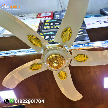 Pakistani 5 Blades 56" Inch Off White Ceiling Fan