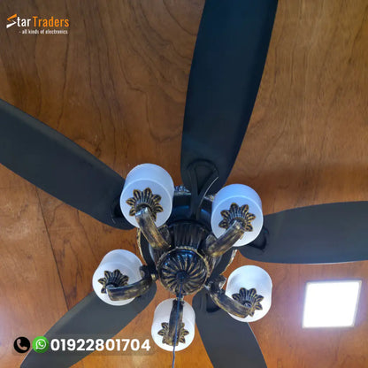 Pakistani 5 Blades lighting 56" Inch Ceiling Fan