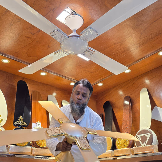 56" Inch Havells 4 Blades Hues Silver Ceiling fan
