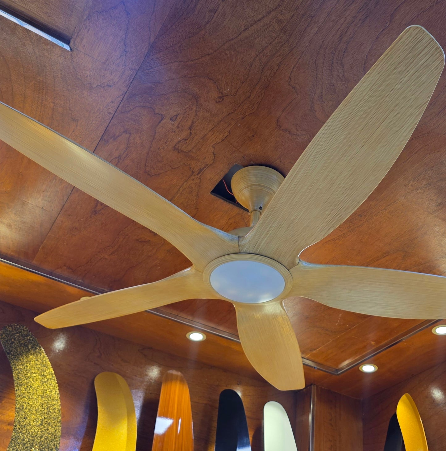 60" Inch Luxury Abs Remote Control Ceiling Fan