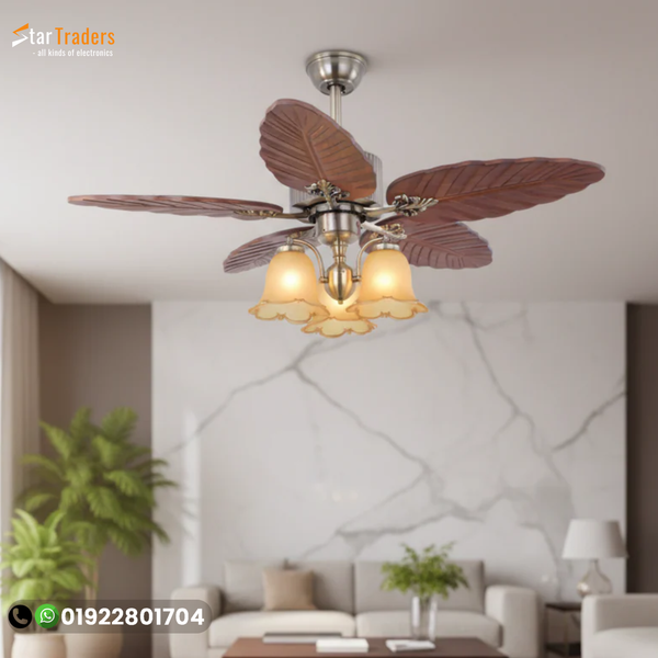 Chandelier Ceiling Fan – Breeze Lux 5 Blade 48