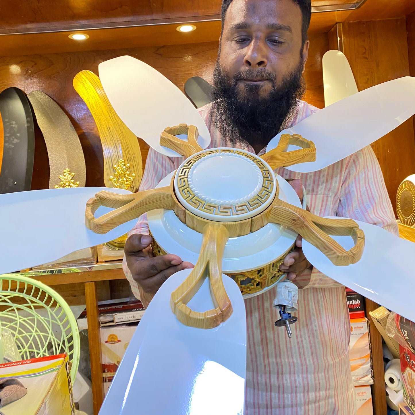 56" Inch 5 Blades Ceiling Fan