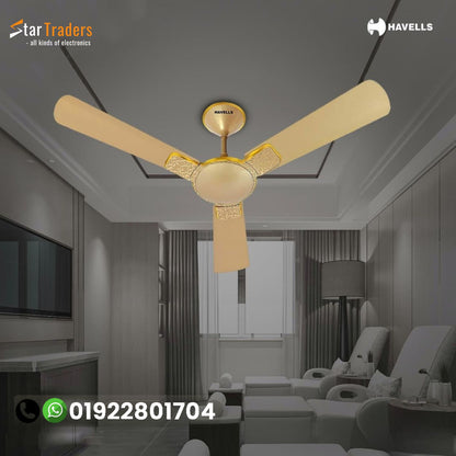 Havells 56 inch Enticer Hues - Gold