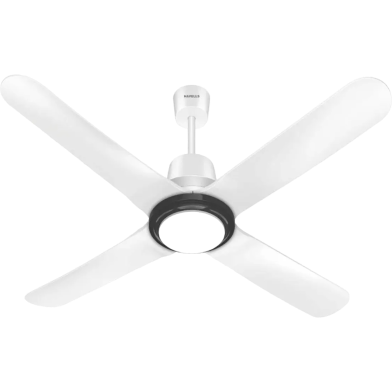 Havells Libeccio BLDC UL - 1200mm ABS Blades RF remote 4 blade Underlight Ceiling Fan (Pearl White)