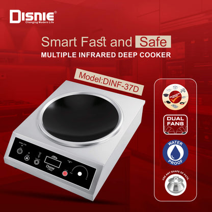 Disnie DINF-37D Deep Multi Pan Infrared Cooker