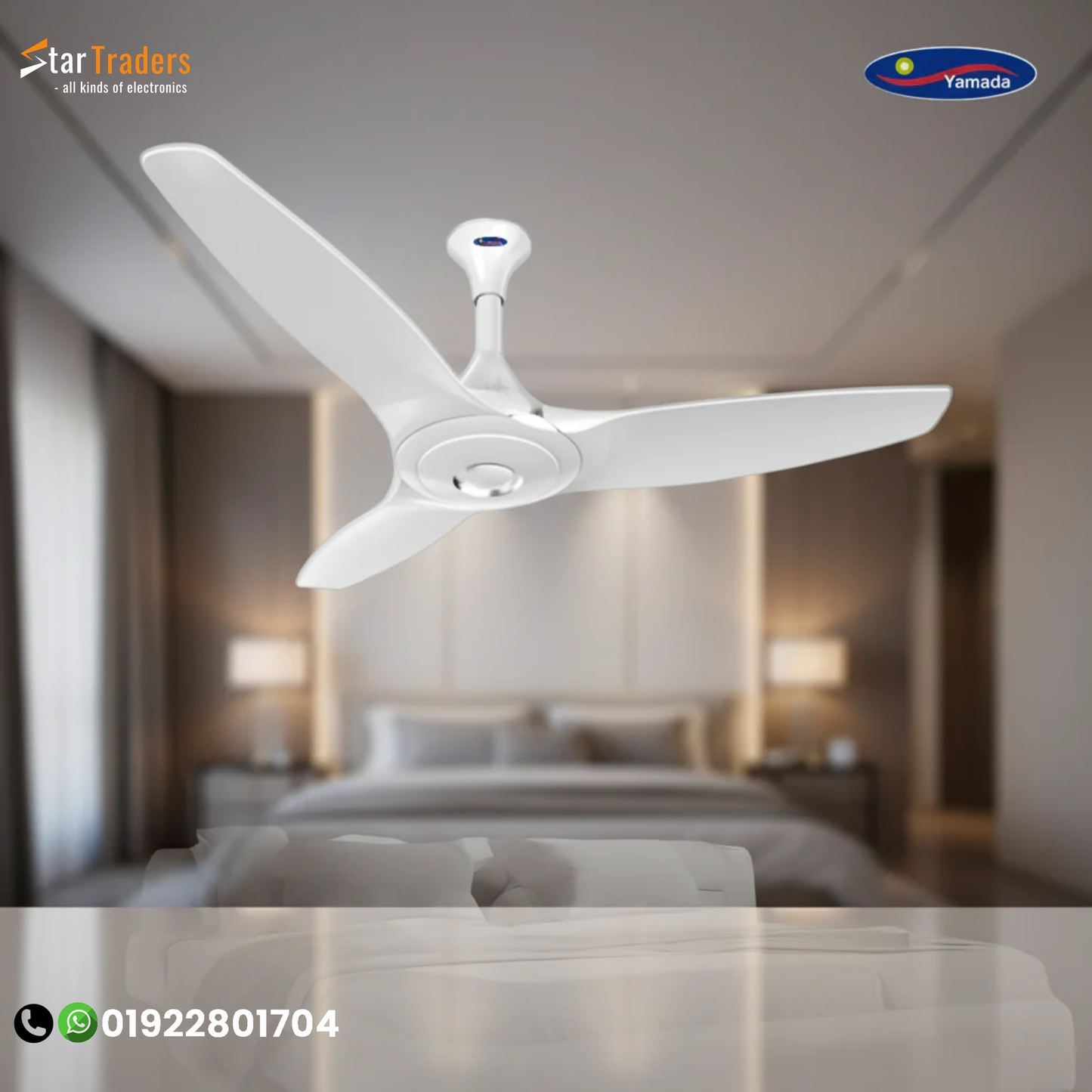 Silent Abs 52 Inch 3 Blades Ceiling Fan