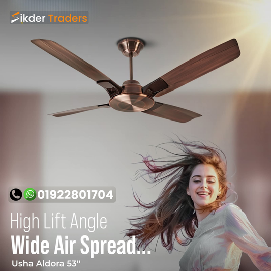 Usha Aldora 53'' (Antique Copper) U-190