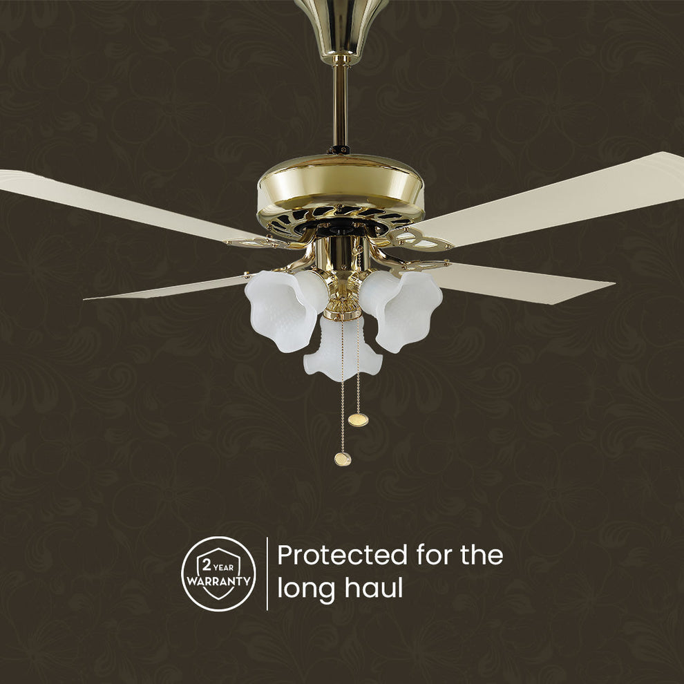 48" Inch Luxury ivory ceiling fan
