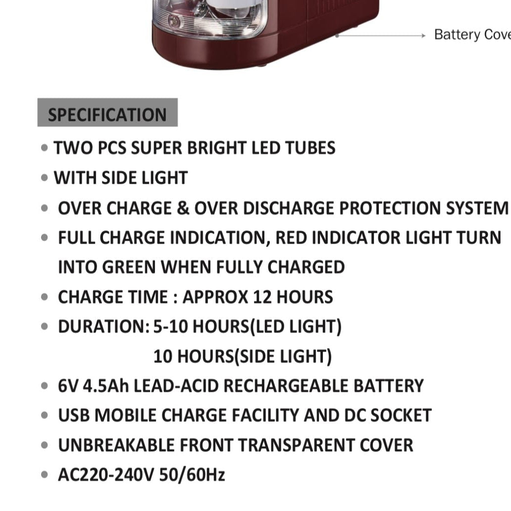 Sunford Recharble light