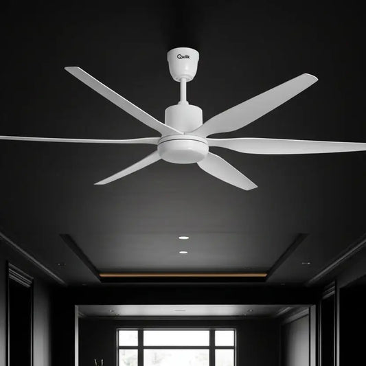 66" Inch Luxury White Ceiling Fan