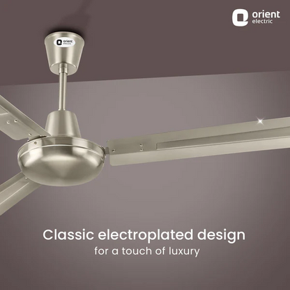 ORIENT Quasar 56" (1400mm) Ceiling Fan - Brushed Copper