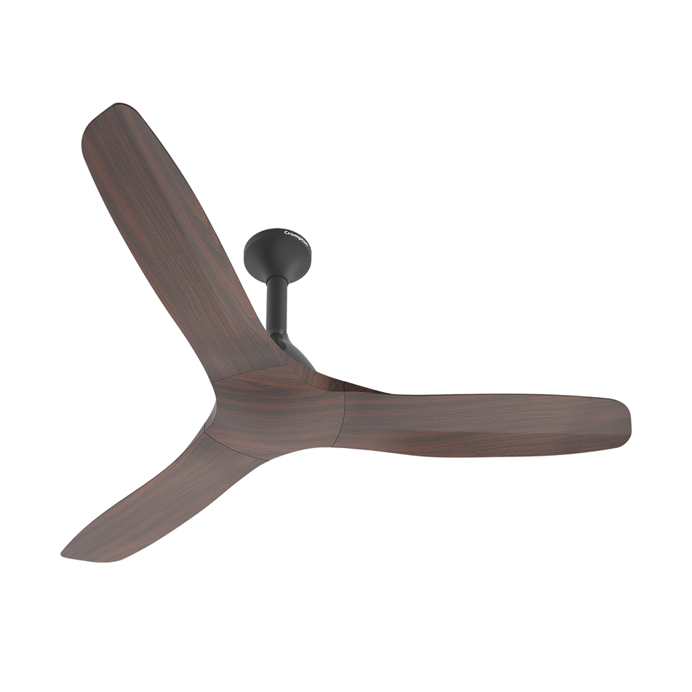 Crompton Silent Pro Enso 1225 mm (48 inch) ActivBLDC Remote Controlled Ceiling Fan (Chestnut Wood, Brown)