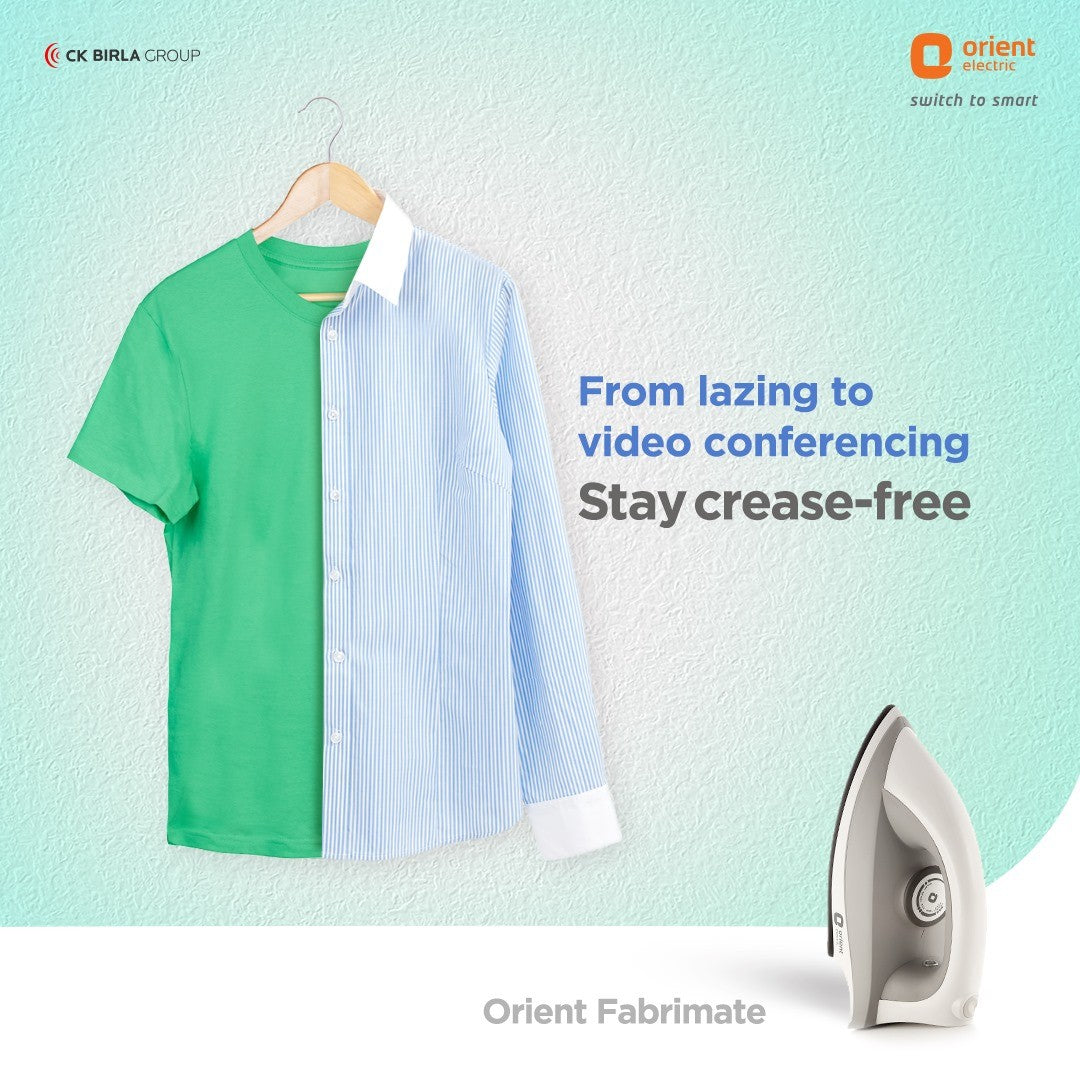 Orient Electric Iron Fabrimate 1000W
