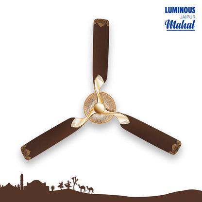 Luminous Jaipur Mahal 52'' (Tan Brown)