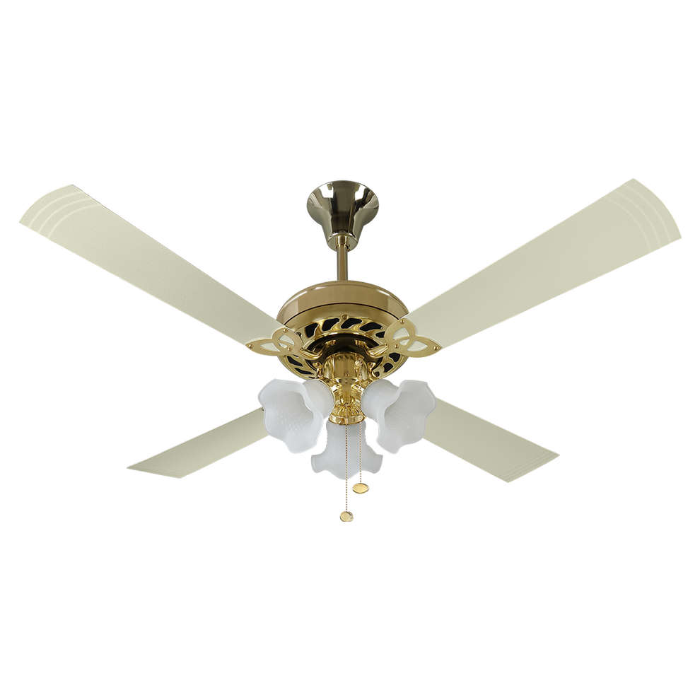 48" Inch Luxury ivory ceiling fan