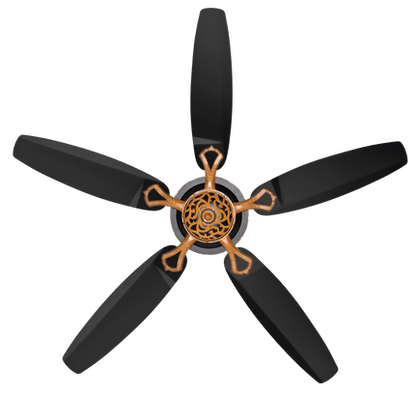 56" Inch Pakistani Inverter 5 Blades Wood Black 56" Inch ceiling Fan
