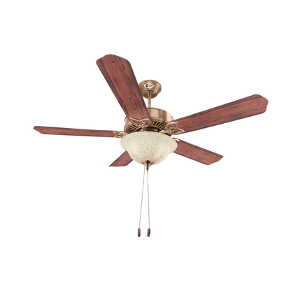 Subaris Solo Underlight Ceiling Fan 1300mm Antique Copper
