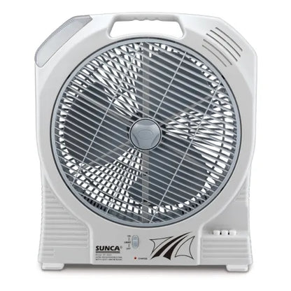 Sunca 14" Inch Double Battery Charger Fan