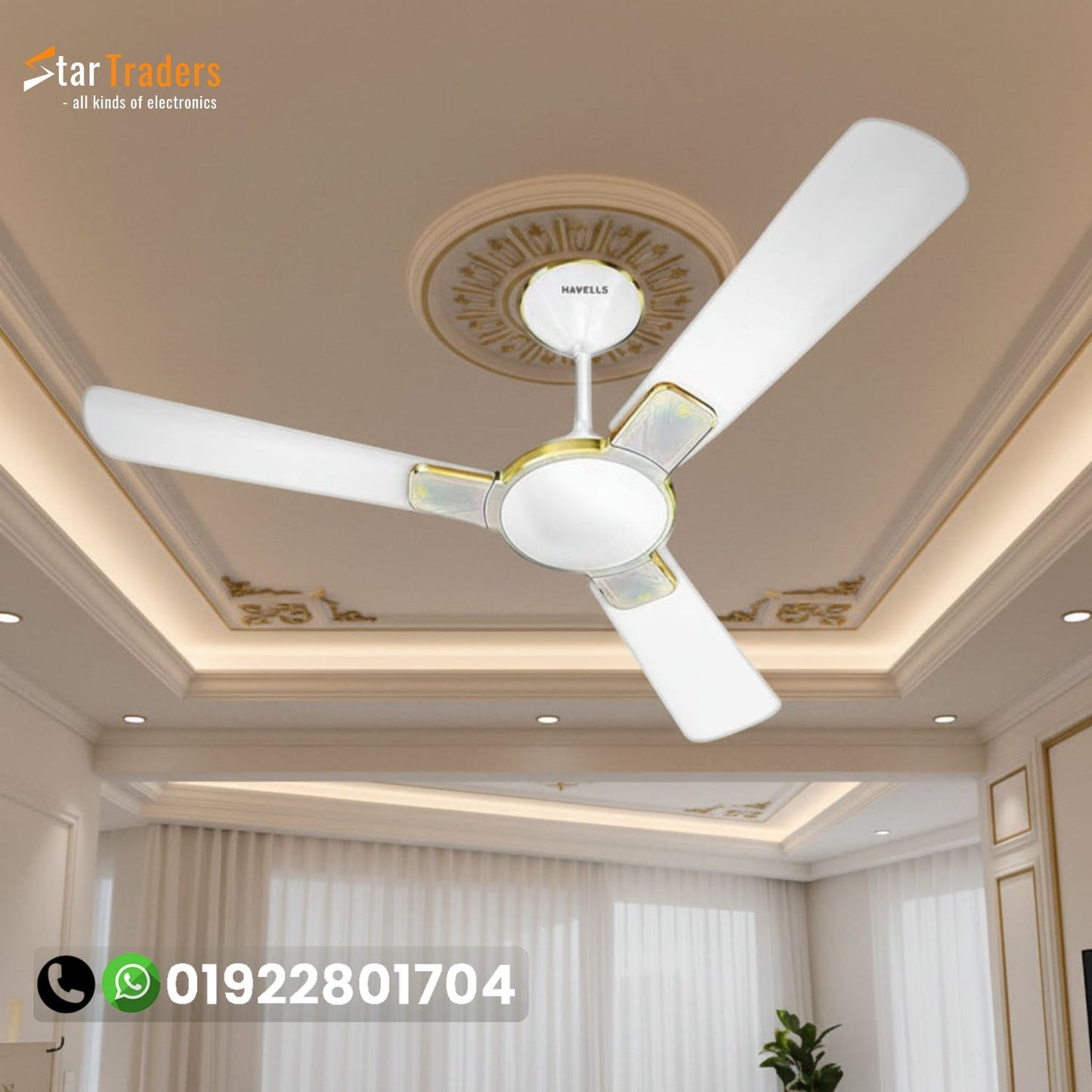 Havells Enticer White Art