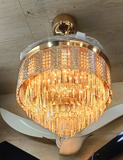 48" Inch Chandilier Ceiling Fan