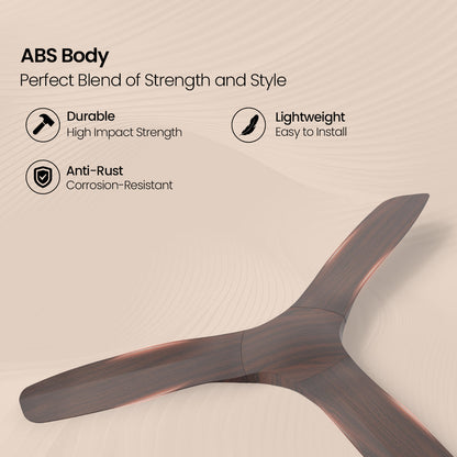 Crompton Silent Pro Enso 1225 mm (48 inch) ActivBLDC Remote Controlled Ceiling Fan (Chestnut Wood, Brown)