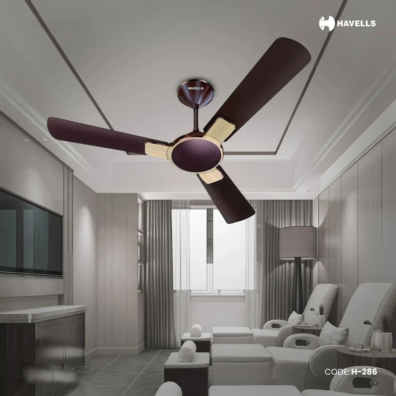 Havells ENTICER WOOD 56" Ceiling Fan ( Oakwood )