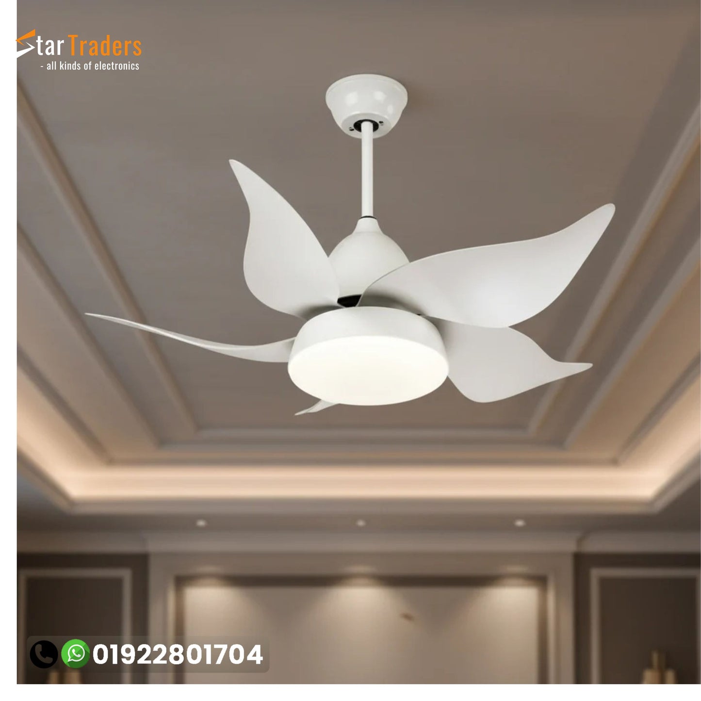 Yamada 38 Dark Brown Underlight Remote Ceiling fan  Y-520