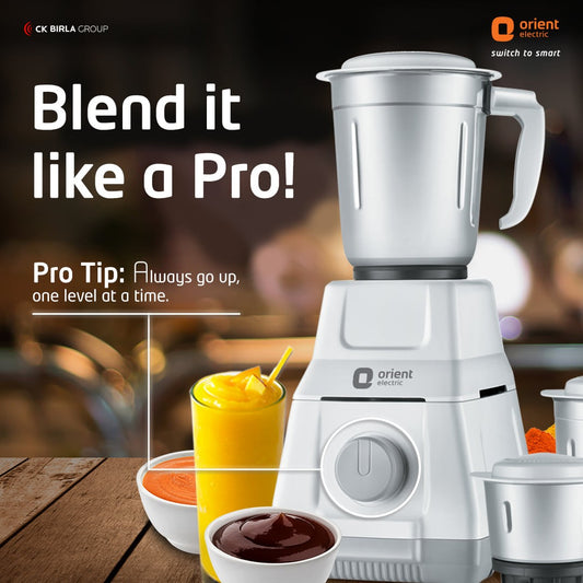 Orient Sprint 500 W Mixer Grinder (3 Jars)