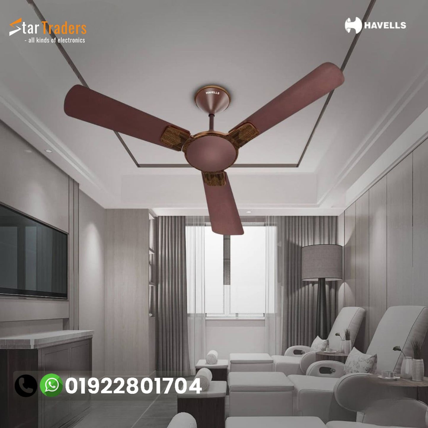 Havells 3 blade art 56" Inch Ceiling Fan
