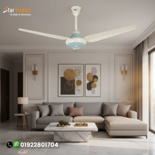 SK Super Deluxe Non Inverter 56" White