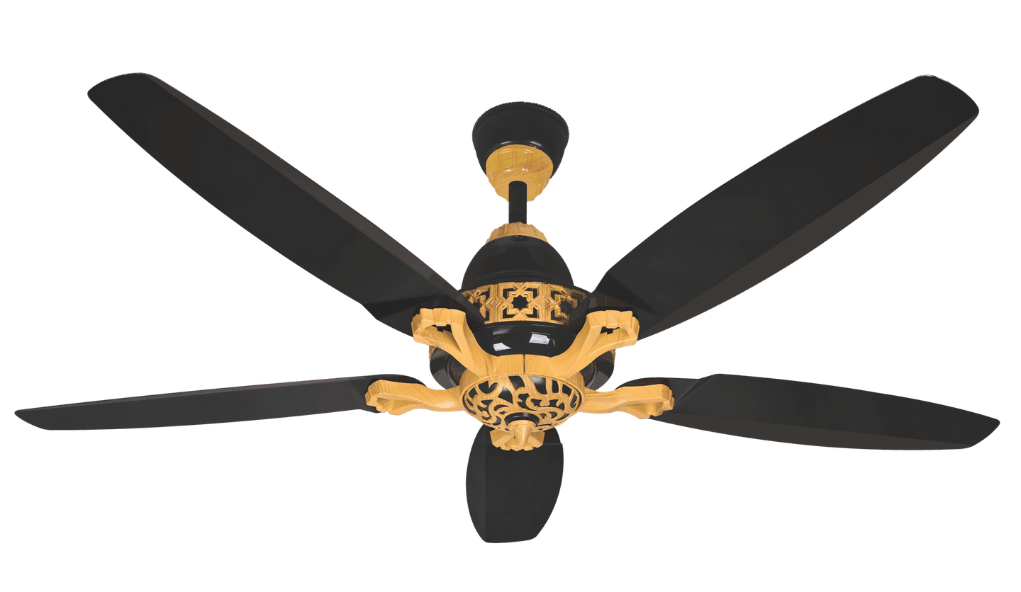 56" Inch Pakistani Inverter 5 Blades Wood Black 56" Inch ceiling Fan