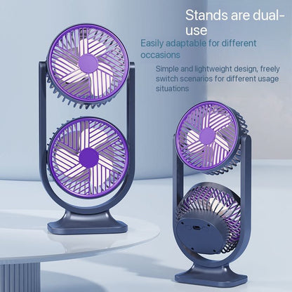 Multifunctional Desktop Dual-Head Fan (FS-29)