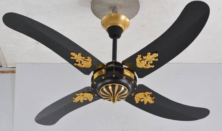 56" Inch Pakistani 4 Blades Matt Black