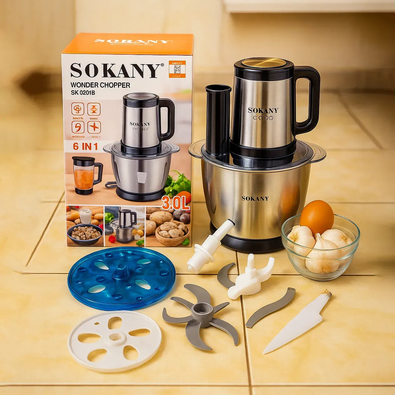 Sokany 6 In 1 Wonder Choppe
