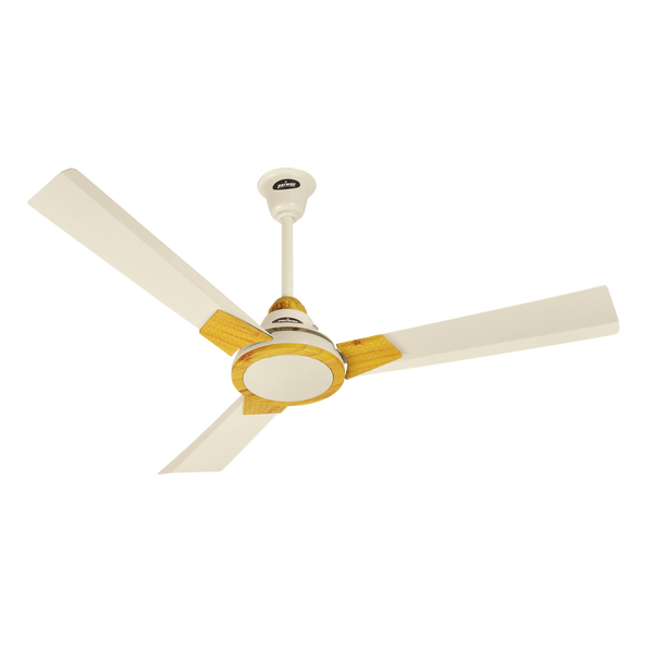 PARWAZ 56'' ANCHOR CEILING FAN (OFF WHITE & LIGHT WOOD)