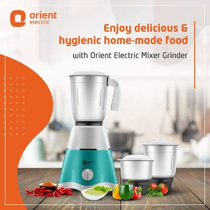 Orient Blaze Mixer Grinder 500 W (3 Jars)
