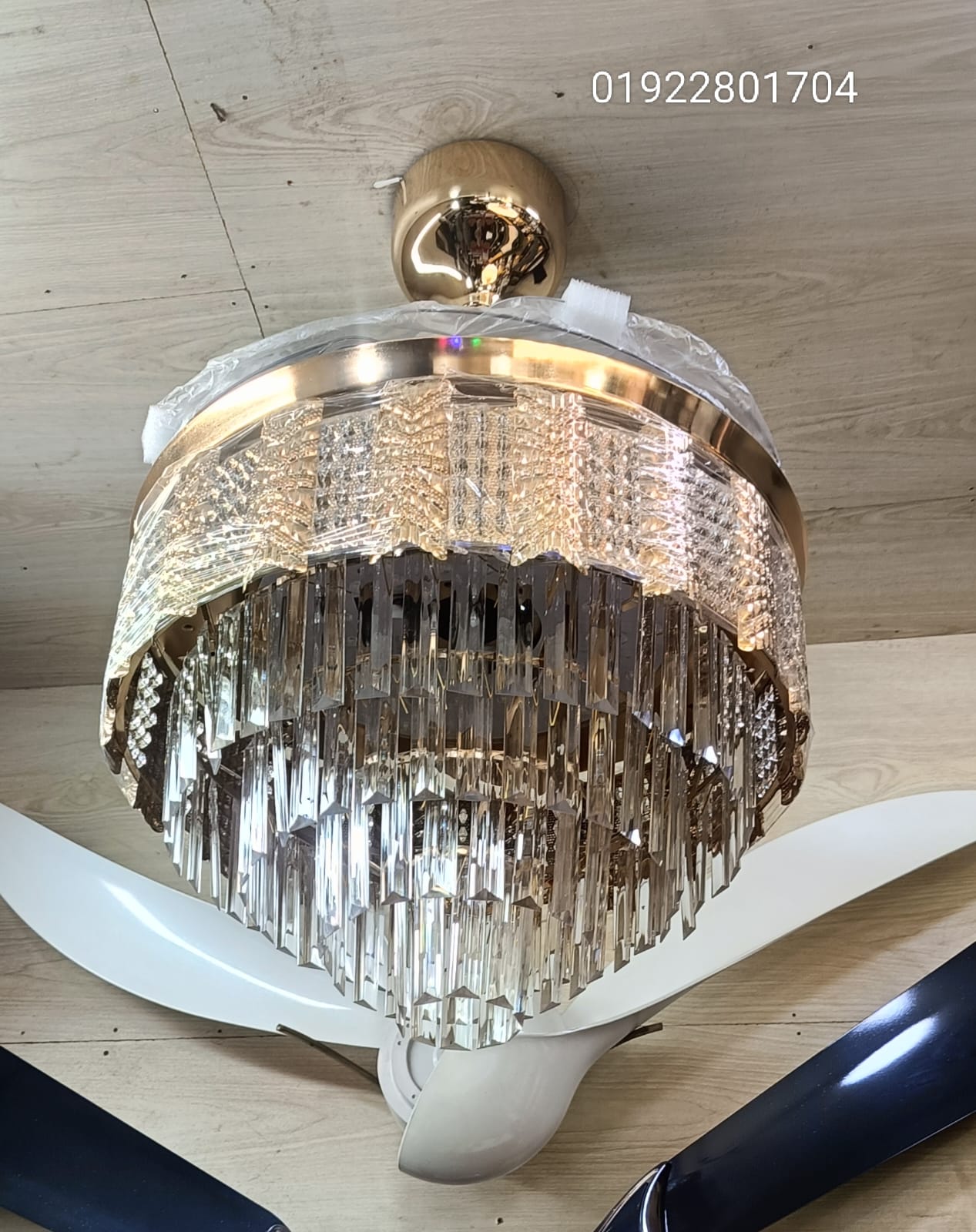 48" Inch Chandilier Ceiling Fan