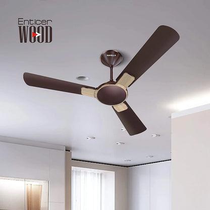Havells ENTICER WOOD 56" Ceiling Fan ( Oakwood )