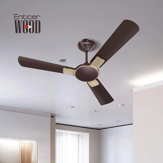 Havells ENTICER WOOD 56" Ceiling Fan ( Oakwood )