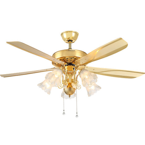 KDK 5 Blades 52″ Ceiling Fan - Golden